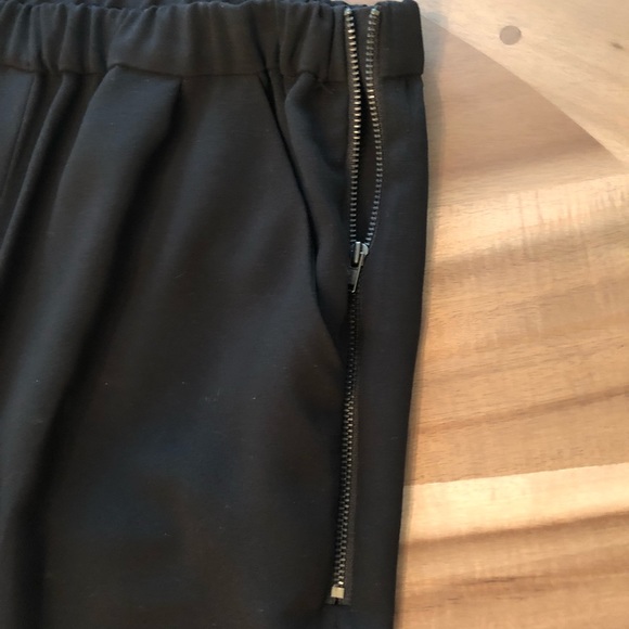PARKER CROPPED PANTS WITH DUAL HIP ZIPPERS - Picture 3 of 4